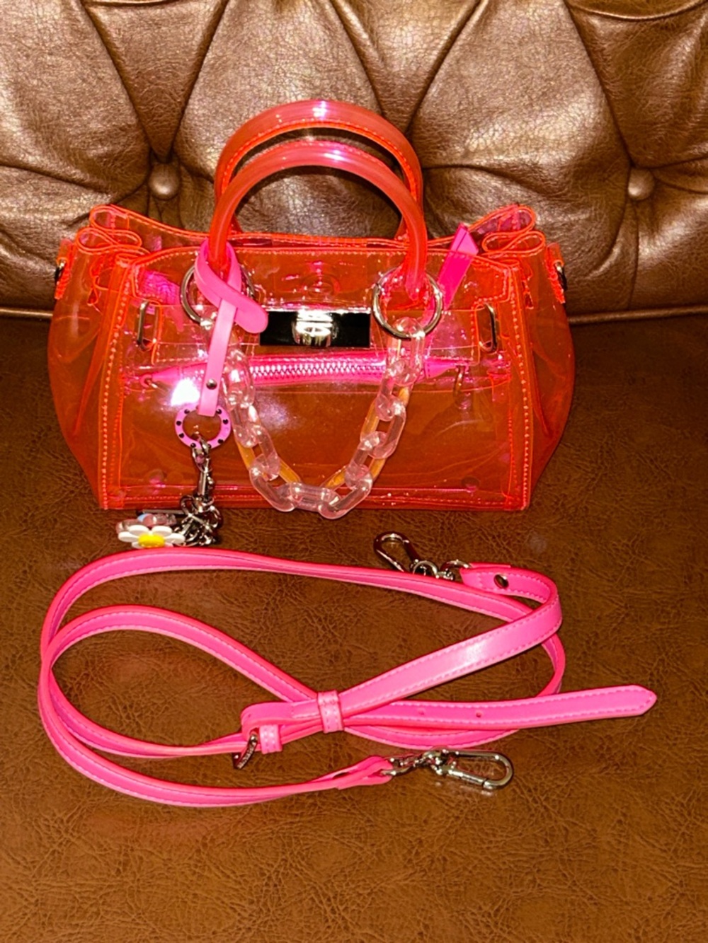 Beautiful Steve Madden Gummy Jelly Bag - Picture 7 of 12